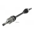 Arbre de transmission avant gauche TEKNÖR NPW-FR-073 - Visuel 1