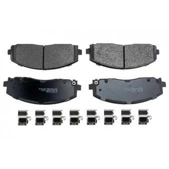 Jeu de 4 plaquettes de frein avant TEKNÖR HKP-CH-046