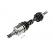 Arbre de transmission avant gauche TEKNÖR NPW-NS-042 - Visuel 2