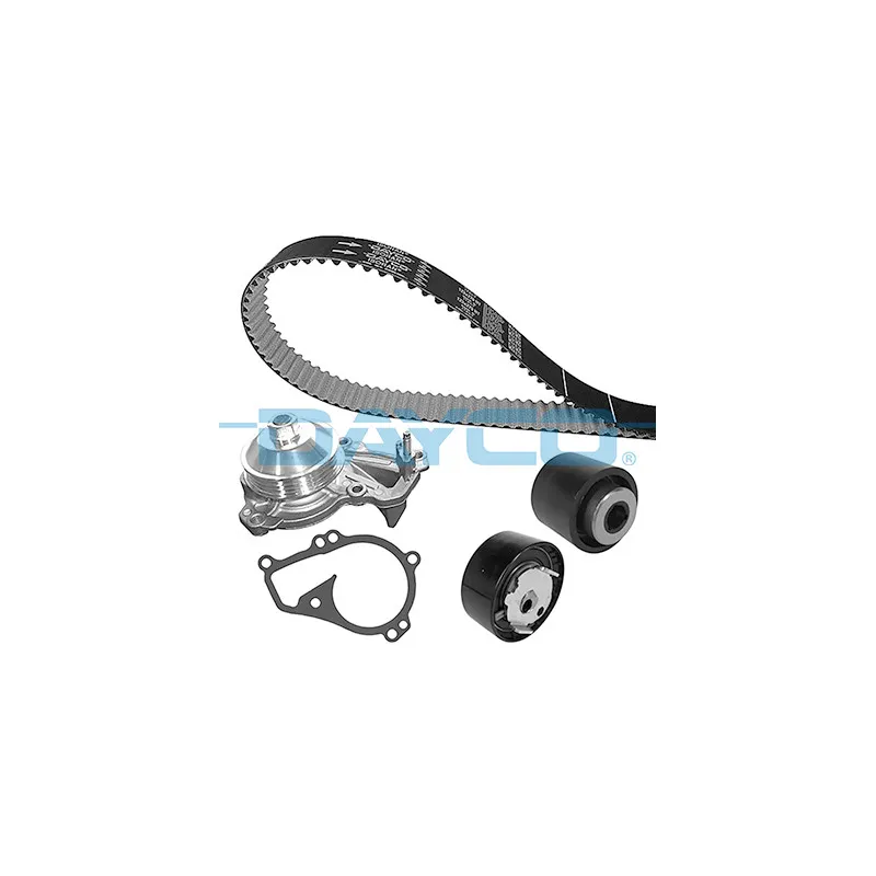 Pompe à eau + kit de courroie de distribution DAYCO KBIOWP070