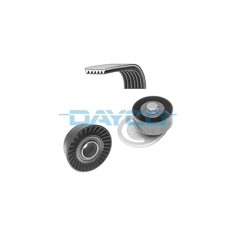 Jeu de courroies trapézoïdales à nervures DAYCO KPV778