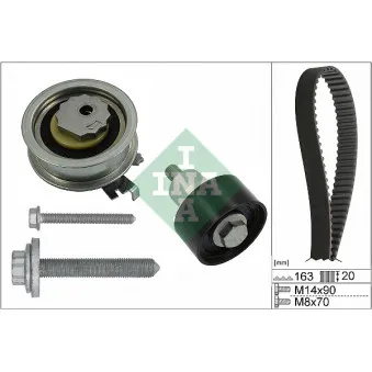 Kit de distribution INA 530 0592 11