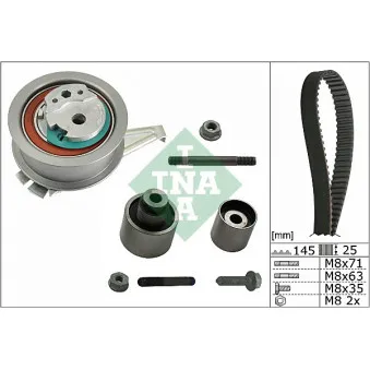 Kit de distribution INA 530 0699 10