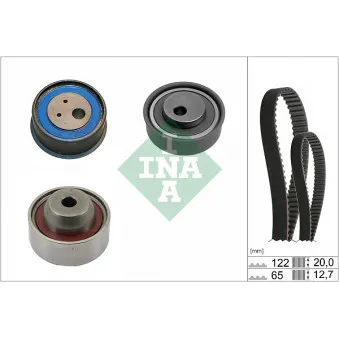 Kit de distribution INA 530 0740 10
