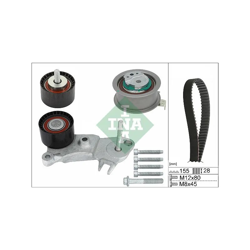 Kit de distribution INA 530 0762 10