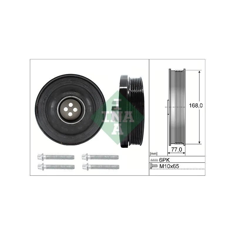 Kit de poulies, vilebrequin INA 544 0130 20