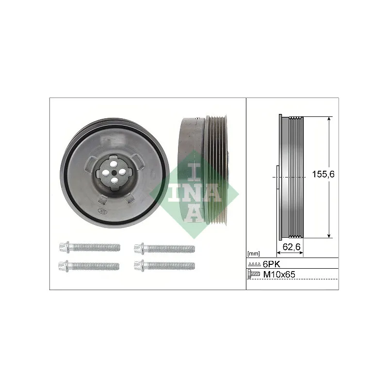 Kit de poulies, vilebrequin INA 544 0501 20