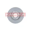 Jeu de 2 disques de frein arrière KAMOKA 1031002 - Visuel 2