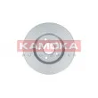 Jeu de 2 disques de frein arrière KAMOKA 1031006 - Visuel 2