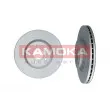 Jeu de 2 disques de frein avant KAMOKA 1031016 - Visuel 1