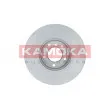 Jeu de 2 disques de frein avant KAMOKA 1031024 - Visuel 2