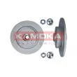 Jeu de 2 disques de frein arrière KAMOKA 1031025 - Visuel 2