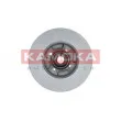 Jeu de 2 disques de frein arrière KAMOKA 1031025 - Visuel 3