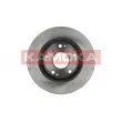 Jeu de 2 disques de frein arrière KAMOKA 1031028 - Visuel 2