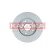 Jeu de 2 disques de frein arrière KAMOKA 1031031 - Visuel 2