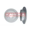 Jeu de 2 disques de frein arrière KAMOKA 1031033 - Visuel 1