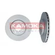 Jeu de 2 disques de frein avant KAMOKA 1031042 - Visuel 1