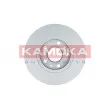 Jeu de 2 disques de frein avant KAMOKA 1031043 - Visuel 2
