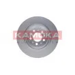 Jeu de 2 disques de frein arrière KAMOKA 1031045 - Visuel 2