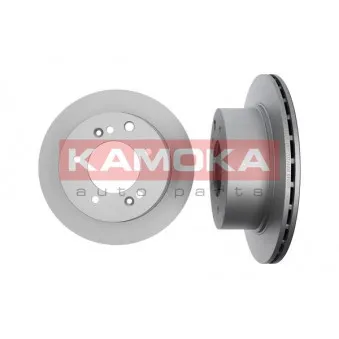 Jeu de 2 disques de frein arrière KAMOKA 1031049