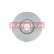 Jeu de 2 disques de frein arrière KAMOKA 1031050 - Visuel 2