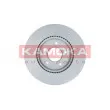 Jeu de 2 disques de frein avant KAMOKA 1031051 - Visuel 2