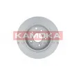 Jeu de 2 disques de frein arrière KAMOKA 1031052 - Visuel 2