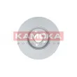 Jeu de 2 disques de frein avant KAMOKA 1031055 - Visuel 2