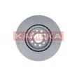 Jeu de 2 disques de frein avant KAMOKA 1031057 - Visuel 3