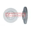 Jeu de 2 disques de frein avant KAMOKA 1031059 - Visuel 1