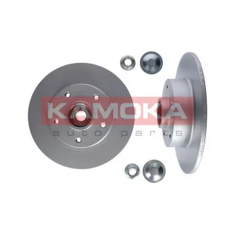 Jeu de 2 disques de frein arrière KAMOKA 1031066