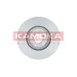 Jeu de 2 disques de frein avant KAMOKA 1031070 - Visuel 2