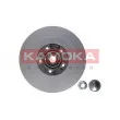 Jeu de 2 disques de frein arrière KAMOKA 1031072 - Visuel 2