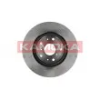 Jeu de 2 disques de frein avant KAMOKA 1031074 - Visuel 2