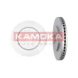 Jeu de 2 disques de frein avant KAMOKA 1031081 - Visuel 1