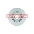 Jeu de 2 disques de frein avant KAMOKA 1031082 - Visuel 2