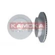 Jeu de 2 disques de frein arrière KAMOKA 1031083 - Visuel 1