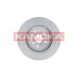 Jeu de 2 disques de frein arrière KAMOKA 1031090 - Visuel 2