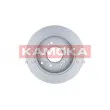 Jeu de 2 disques de frein arrière KAMOKA 1031092 - Visuel 3