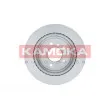 Jeu de 2 disques de frein arrière KAMOKA 1031099 - Visuel 2
