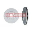 Jeu de 2 disques de frein avant KAMOKA 1031100 - Visuel 1