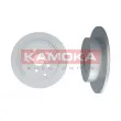 Jeu de 2 disques de frein arrière KAMOKA 1031101 - Visuel 1