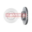 Jeu de 2 disques de frein avant KAMOKA 1031109 - Visuel 1