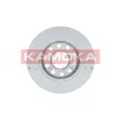 Jeu de 2 disques de frein arrière KAMOKA 1031113 - Visuel 2