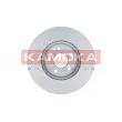 Jeu de 2 disques de frein avant KAMOKA 1031114 - Visuel 2