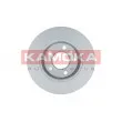 Jeu de 2 disques de frein arrière KAMOKA 1031120 - Visuel 2