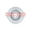 Jeu de 2 disques de frein avant KAMOKA 1031123 - Visuel 2