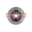 Jeu de 2 disques de frein avant KAMOKA 1031129 - Visuel 2