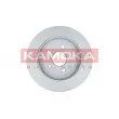 Jeu de 2 disques de frein arrière KAMOKA 103113 - Visuel 2