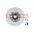 Jeu de 2 disques de frein arrière KAMOKA 1031138 - Visuel 2